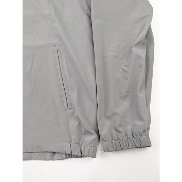 686 Men's Medium UNIX Full Zip Shell Jacket - Light Gray - Picture 3 of 10